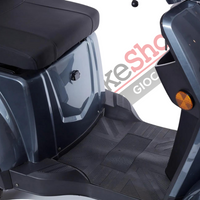 Scooter Elettrico Z-TECH ZT-15-Q FASTER  4 Ruote per Disabili e Anziani -Grigio