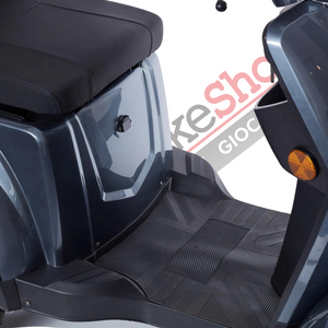 Scooter Elettrico Z-TECH ZT-15-Q FASTER  4 Ruote per Disabili e Anziani -Grigio