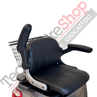 Scooter Z-TECH ZT-15-E "TRILUX PLUS"  3 RUOTE Differenziale per Disabili e Anziani-Grigio