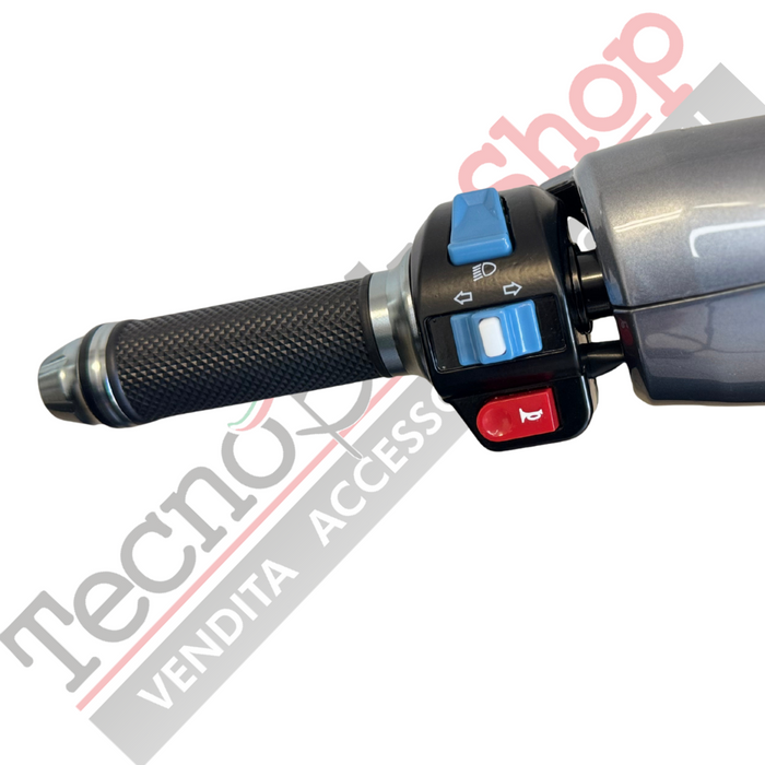 Scooter Z-TECH ZT-15-E "TRILUX PLUS"  3 RUOTE Differenziale per Disabili e Anziani-Grigio