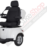 Z-TECH ZT-15-C Trilux Plus – Scooter Elettrico 3 Ruote per Anziani e Disabili-Bianco