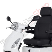 Z-TECH ZT-15-C Trilux Plus – Scooter Elettrico 3 Ruote per Anziani e Disabili-Bianco