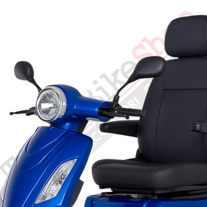 Z-TECH ZT-15-C Trilux Plus – Scooter Elettrico 3 Ruote per Anziani e Disabili-Blu