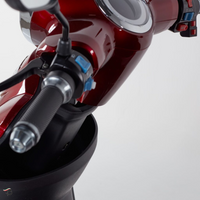 Z-TECH ZT-15-C Trilux Plus – Scooter Elettrico 3 Ruote per Anziani e Disabili-Rosso