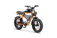 Bici Elettrica Z-Tech LEGACY 4.0  ZT-75B 48V 13Ah Batteria a Litio -Arancione