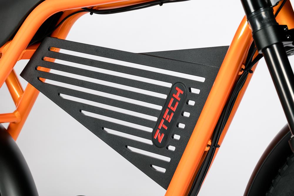 Bici Elettrica Z-Tech LEGACY 4.0  ZT-75B 48V 13Ah Batteria a Litio -Arancione