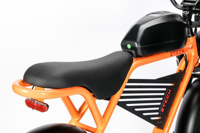 Bici Elettrica Z-Tech LEGACY 4.0  ZT-75B 48V 13Ah Batteria a Litio -Arancione
