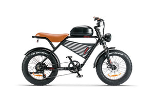 Bici Elettrica Z-Tech LEGACY 4.0  ZT-75B 48V 13Ah Batteria a Litio -Nero