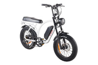 Bici Elettrica Z-Tech ZT-86-B Legacy 2.0 250W 48V 13Ah Batteria a Litio -Bianco