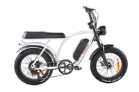 Bici Elettrica Z-Tech ZT-86-B Legacy 2.0 250W 48V 13Ah Batteria a Litio -Bianco