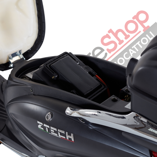 Bicicletta Elettrica Scooter Z-TECH  ZT-09-TDC 1000W 20Ah 48V Batteria Piombo-Rosa Matt