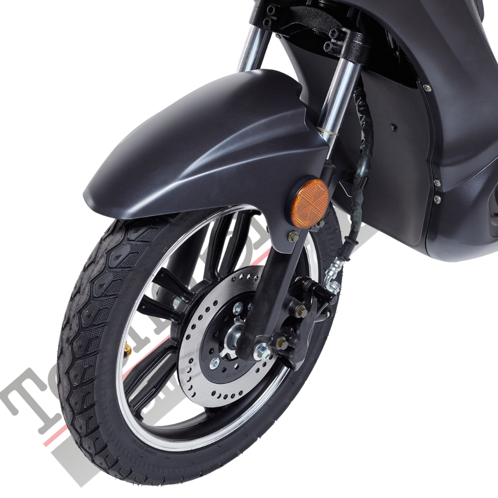 Bicicletta Elettrica Scooter Z-TECH  ZT-09-TDC 1000W 20Ah 48V Batteria Piombo-Rosso