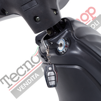 Bicicletta Elettrica Scooter Z-TECH ZT-09-TC 500W 20Ah 48V Batteria Piombo-Rosso