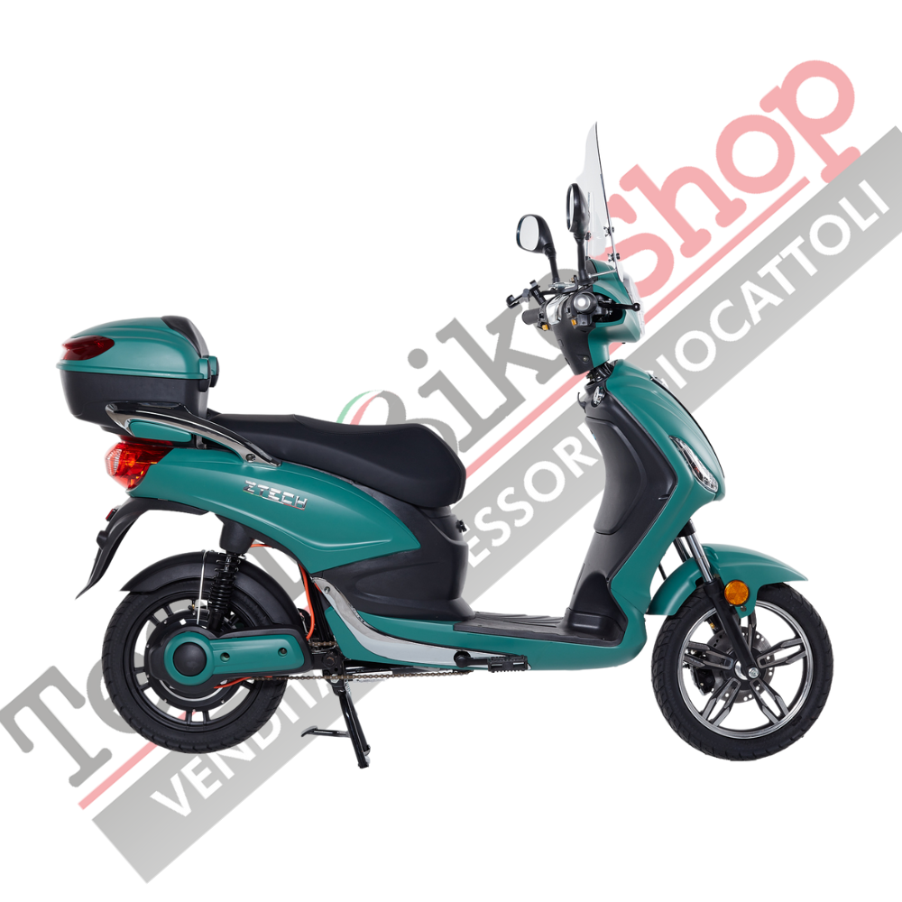 Bici Elettrica Scooter Z-TECH  ZT-09-FL 1000W 20Ah 60V Batteria Litio-Verde