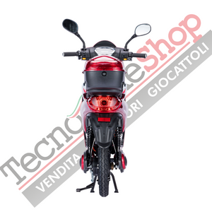 Bici Elettrica Scooter Z-TECH ZT-09-TAL  12 Ah 250W 48V Batteria Litio-Rosso