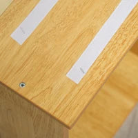 Scala per Animali Domestici Gradini per Cani Gatti con Imbottiture Estraibili Capacità 30 kg 40x59x54,2 cm Naturale e Crema