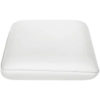 Cuscino Memory Foam a Rimbalzo Rapido con Copertura Rimovibile e Lavabile, 60x40x10 cm, Bianco Crema
